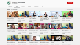 Der Youtube-Kanal der Stiftung Pfennigparade
