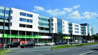 Frontalansicht Gebäude Forum am Luitpold