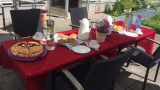 gedeckter Tisch