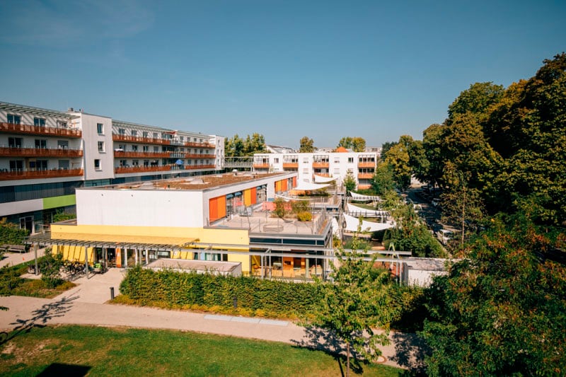 Luftaufnahme Forum am Luitpold