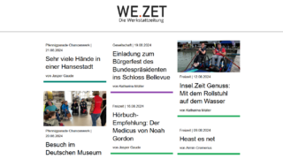 Startseite WeZet Die Werkstattzeitung